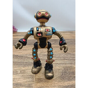 Fugitoid Robot TMNT Teenage Mutant Ninja Turtles Gold Toy Mirage Studios 1990